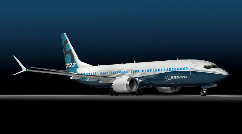 The Boeing with its 737 Max and its problems