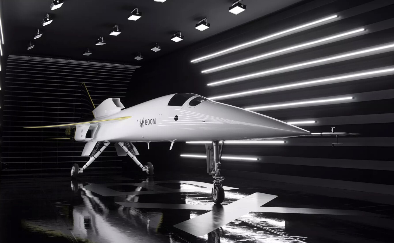 The new prototype of a supersonic passenger plane