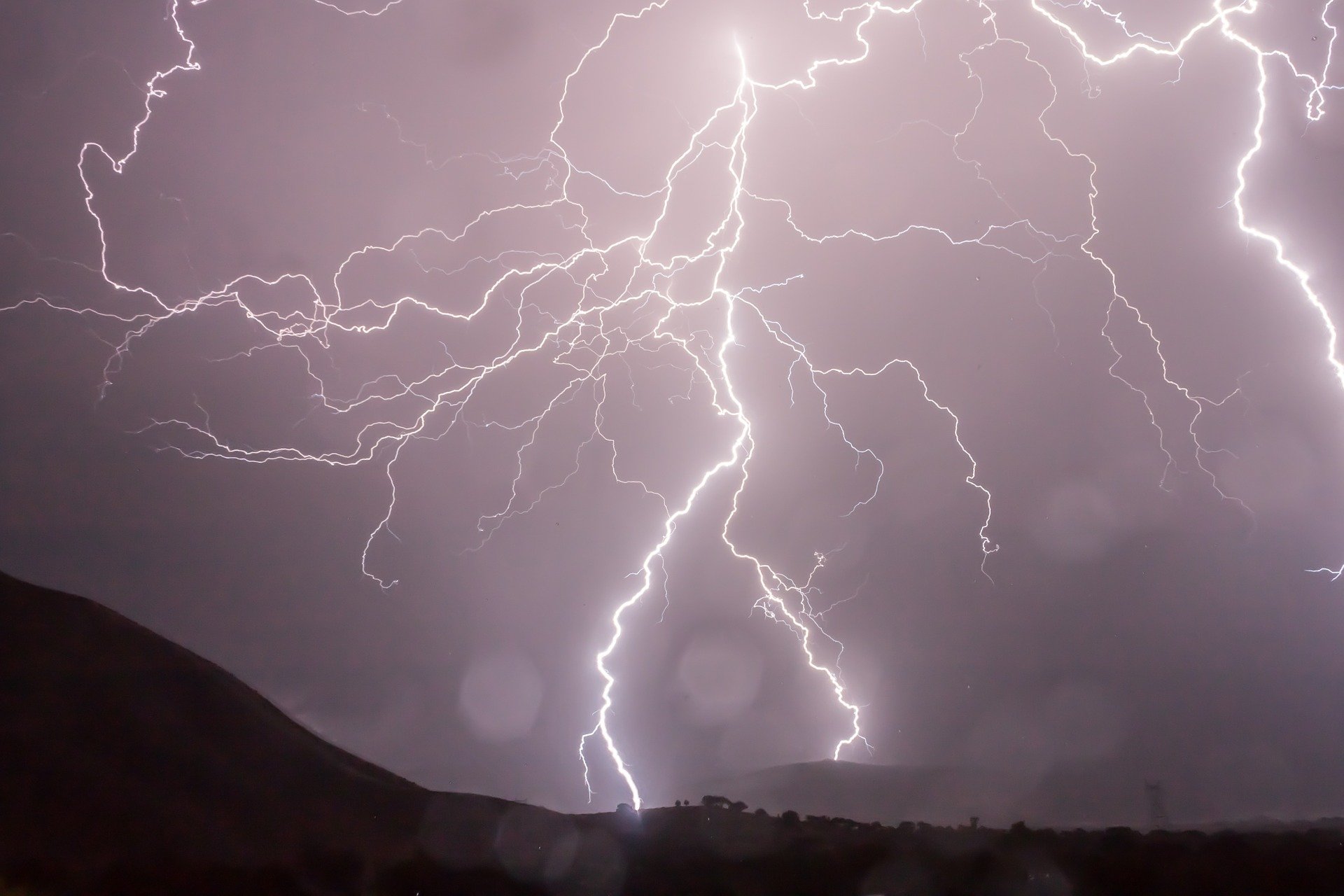 What happens when lightning strikes an aircraft?